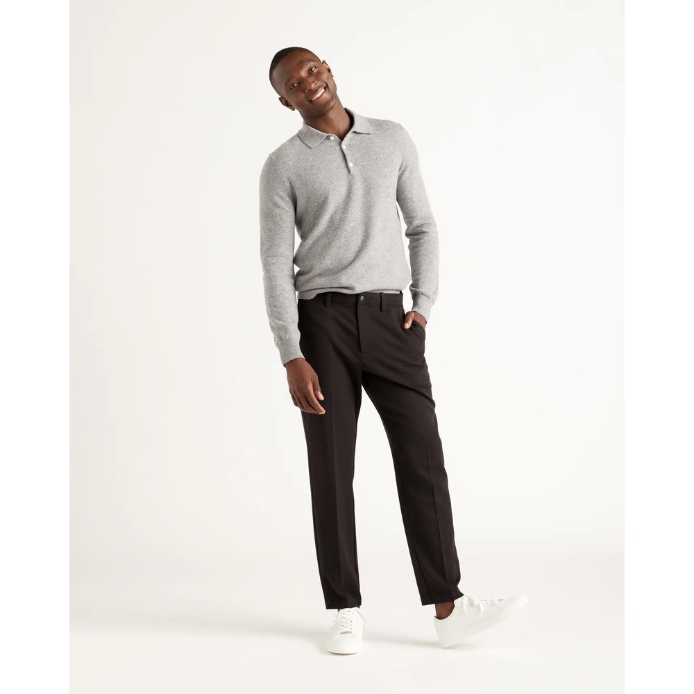 QUINCE Black Ultra-Stretch 24/7 Smart Chino NWT Size32x34 - Picture 6 of 15
